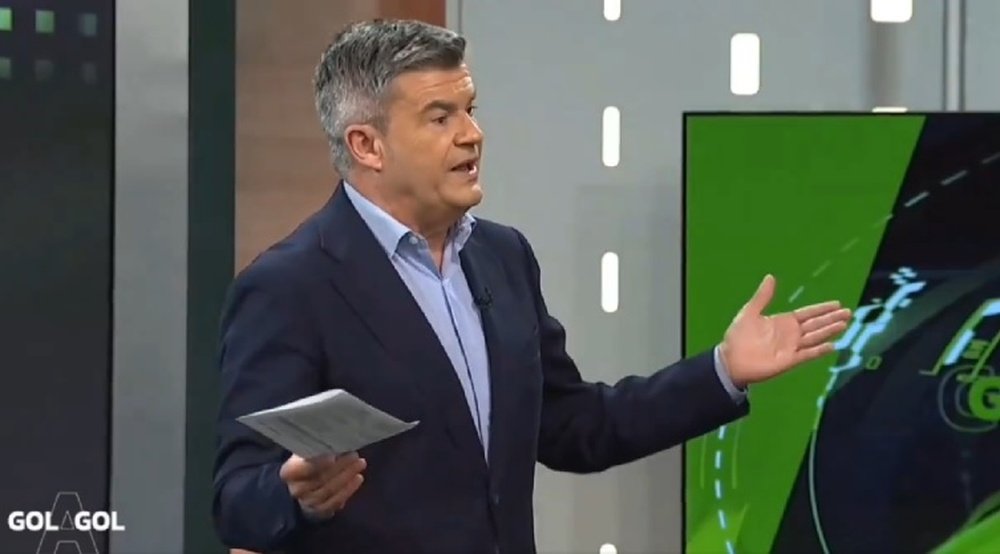 Luis Alberto Gutiérrez Pérez, durante su presencia en el programa Gol a Gol de Canal Sur TV de este lunes (C.S.)