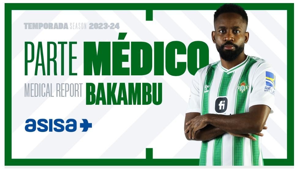 Bakambu ha sido operado este martes en el Hospital Viamed Santa Ángela de la Cruz de Sevilla (RBB)