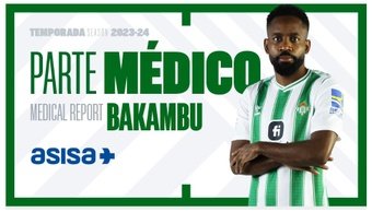 Bakambu ha sido operado este martes en el Hospital Viamed Santa Ángela de la Cruz de Sevilla (RBB)
