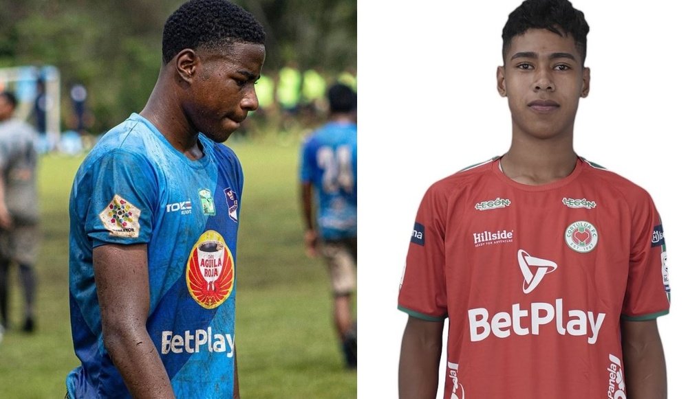 Los colombianos Keimer Sandoval y Jhon Esteban Arcila han firmado por el Real Betis.-