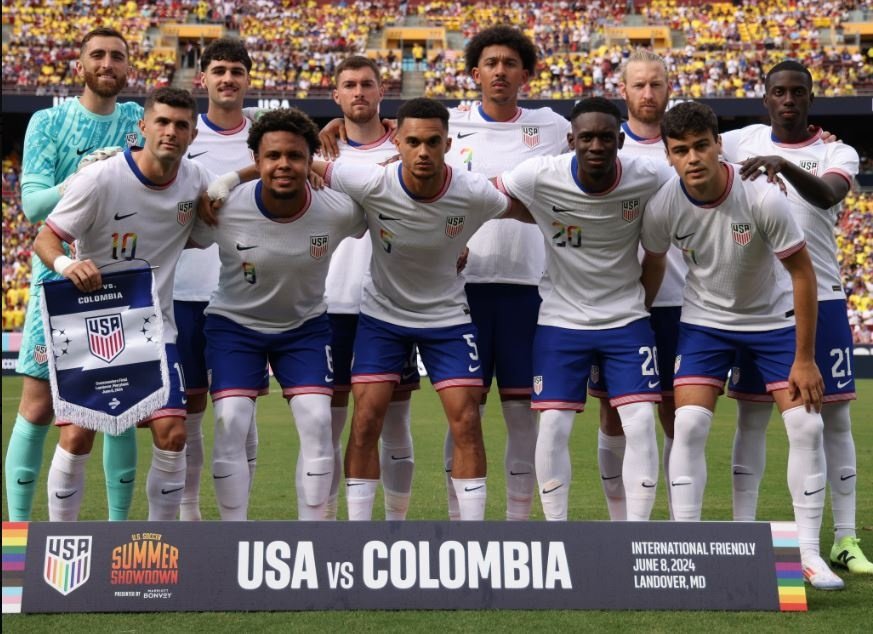 Johnny Cardoso fue titular en el amistoso de EEUU contra Colombia de este sábado.-