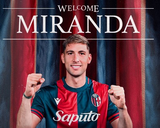 El Bolonia ha hecho oficial este miércoles el fichaje de Juan Miranda.-