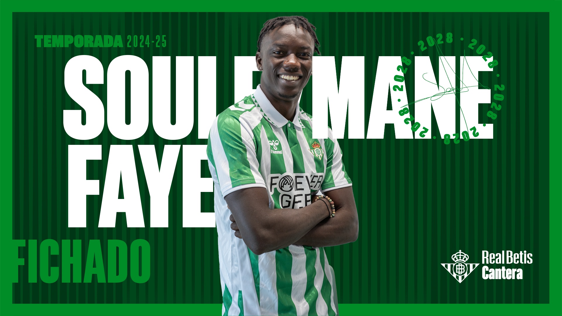El Betis se hace en propiedad con el internacional senegalés Souleymane Faye, a coste cero