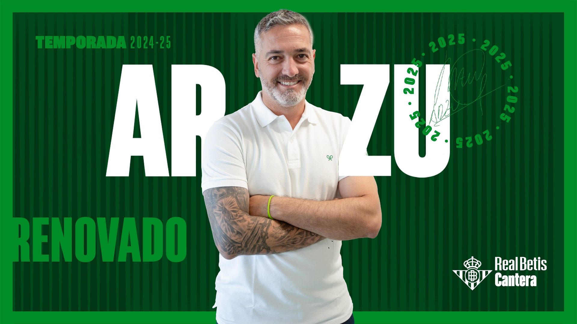 Arzu continuará en el Betis Deportivo