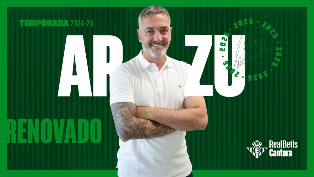 Arzu renovado con el Betis Deportivo hasta 2025. RBB