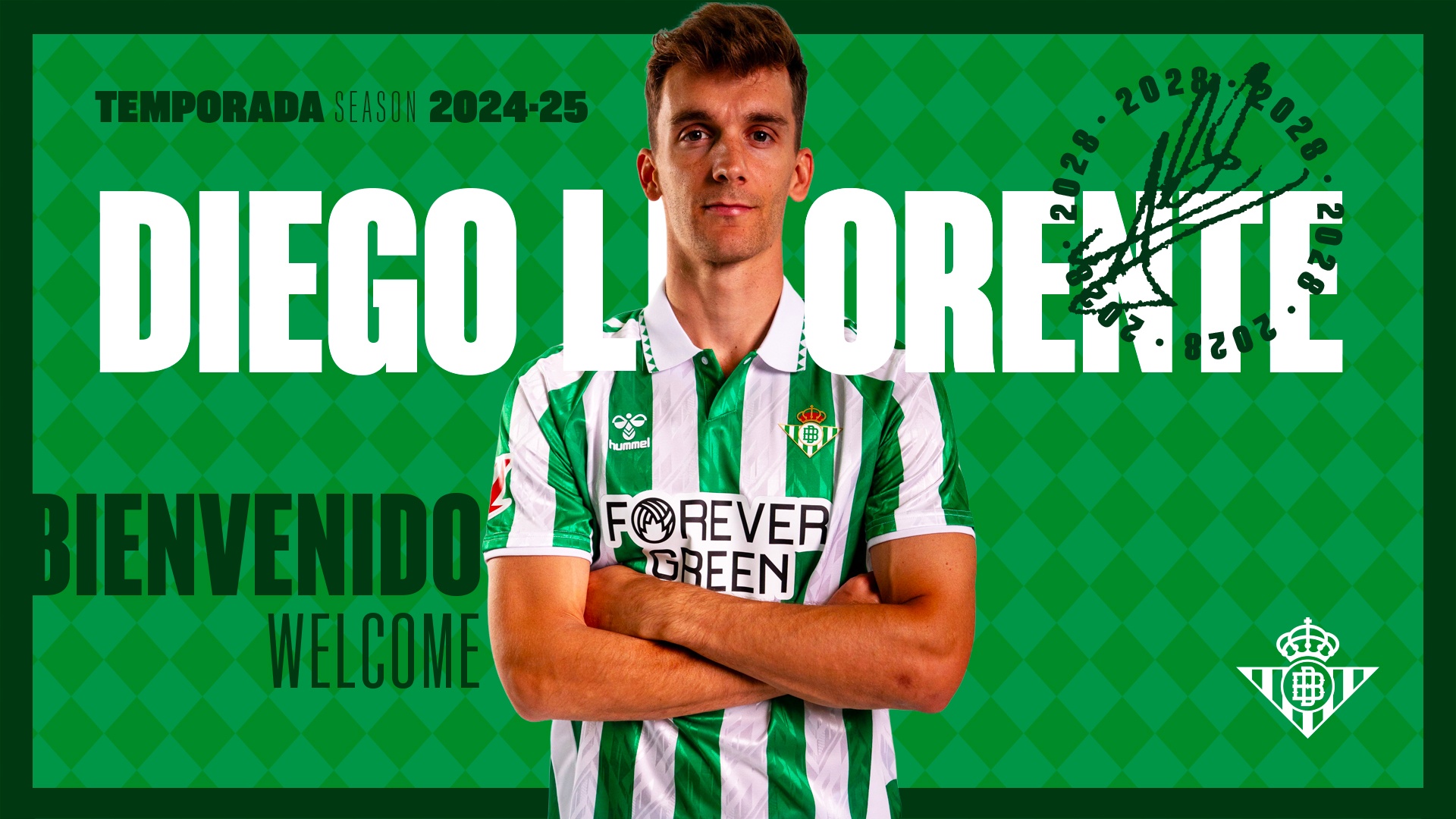 Diego Llorente, jugador del Betis hasta 2028. RBB