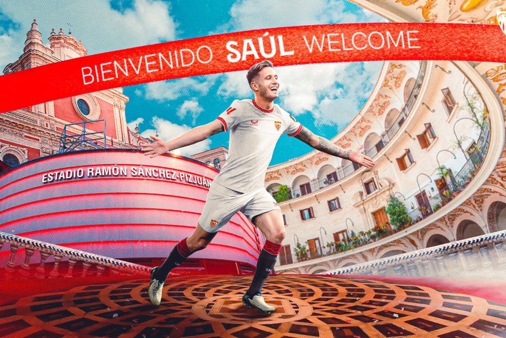 Saúl Ñíguez, nueva incorporación del Sevilla FC .-SFC