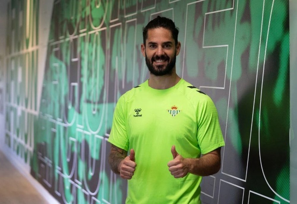 Isco, en la ciudad deportiva Luis del Sol.- RBB