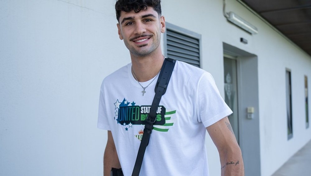 Johnny Cardoso es uno de los jugadores más cotizados del Real Betis.- RBB