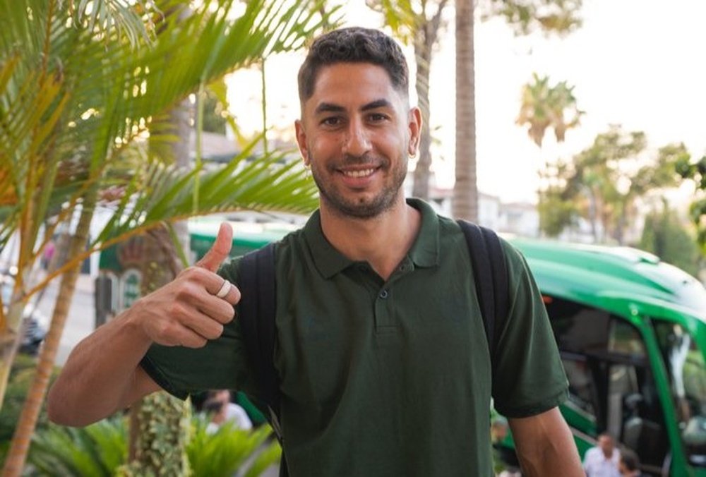Ayoze Pérez en el stage de Marbella.- RBB