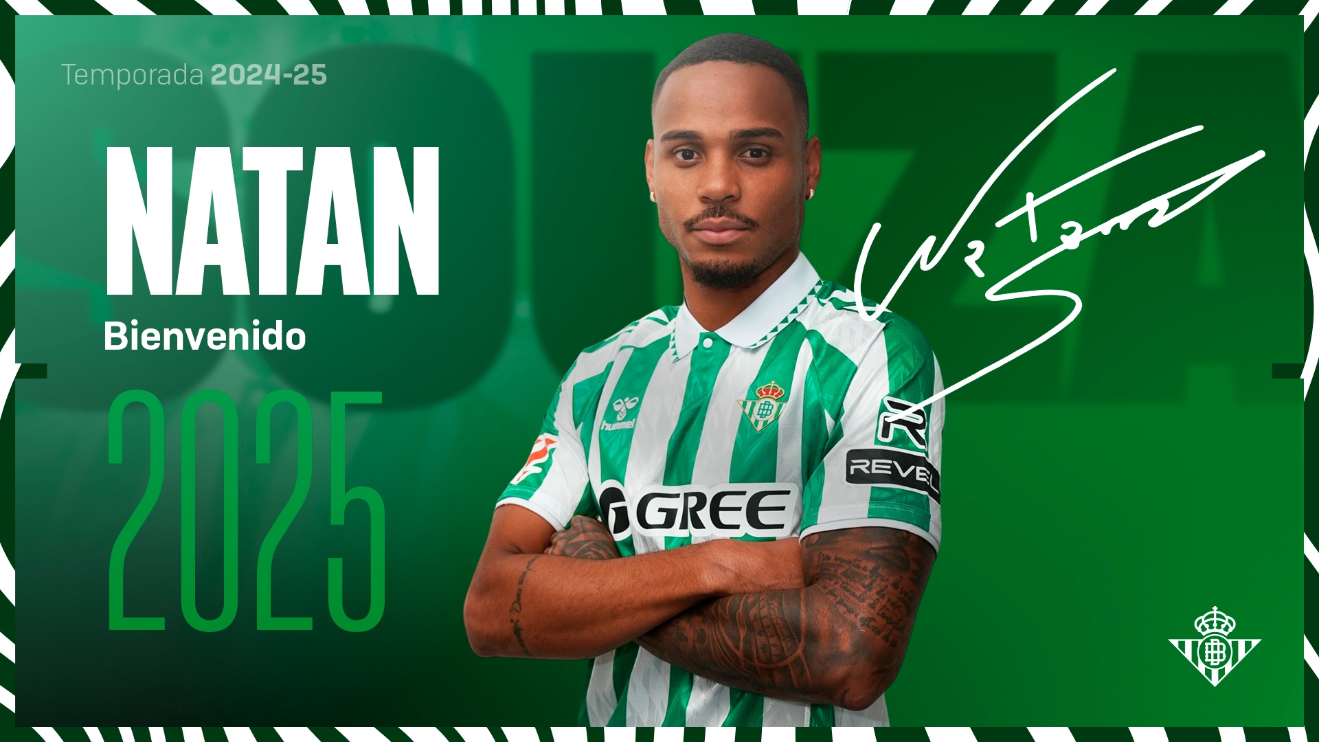 El central brasileño Natan jugará esta temporada en el Real Betis cedido por el Napoli.- RBB