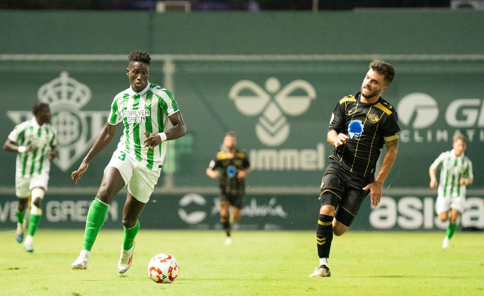 Marciano Sanca, en el encuentro entre Betis Deportivo e Intercity. RBB