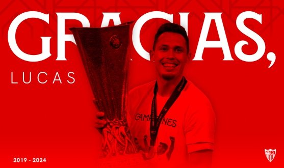 Creatividad del Sevilla FC para oficializar la salida de Lucas Ocampos a Rayados de Monterrey