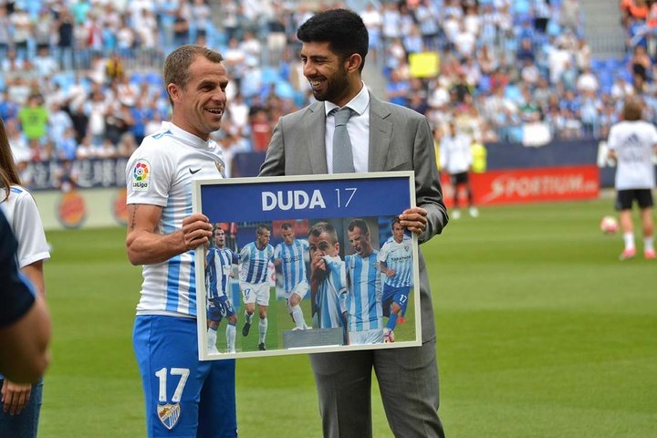 Duda vuelve al Málaga como ojeador de su cantera