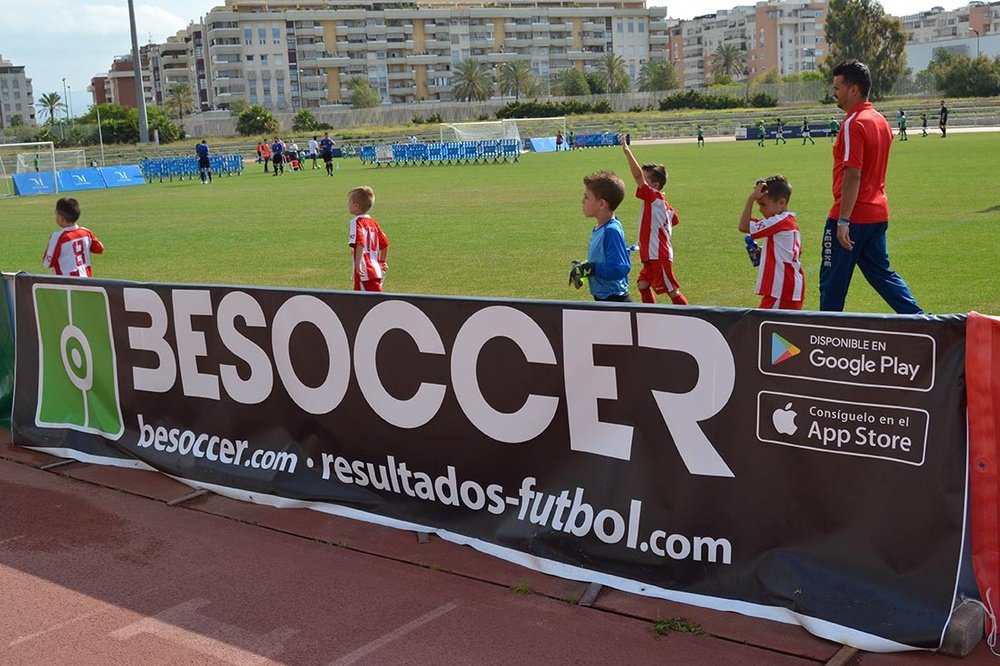 Momento de un partido en el torneo de fútbol 7 Ciudad de Málaga. BeSoccer