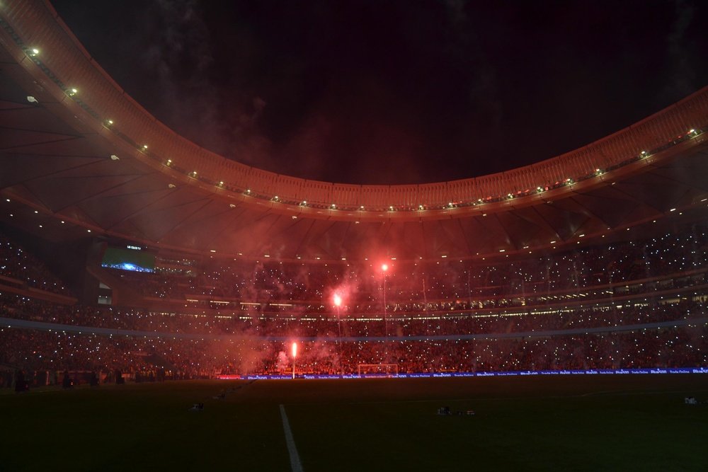 El Madrid nunca perdió estrenando un estadio del Atlético. BeSoccer