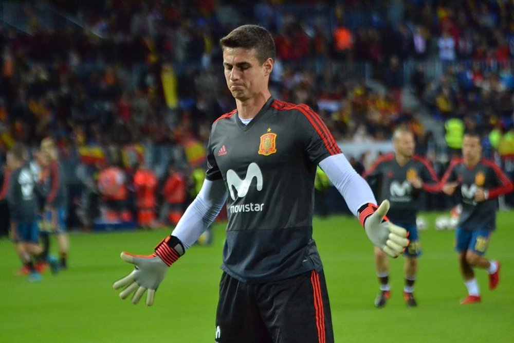 Kepa refused to be drawn on reports linking him with a move away from Athletic Bilbao. BeSoccer
