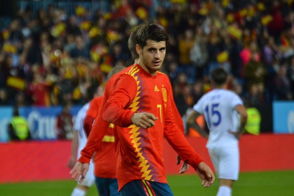 Morata firmó el segundo tanto del partido tras aprovecharse de un error del portero. BeSoccer