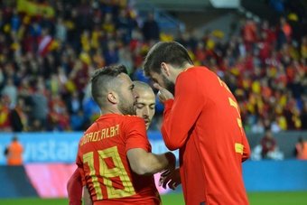 Jordi Alba sera le capitaine face à l'Albanie. BeSoccer