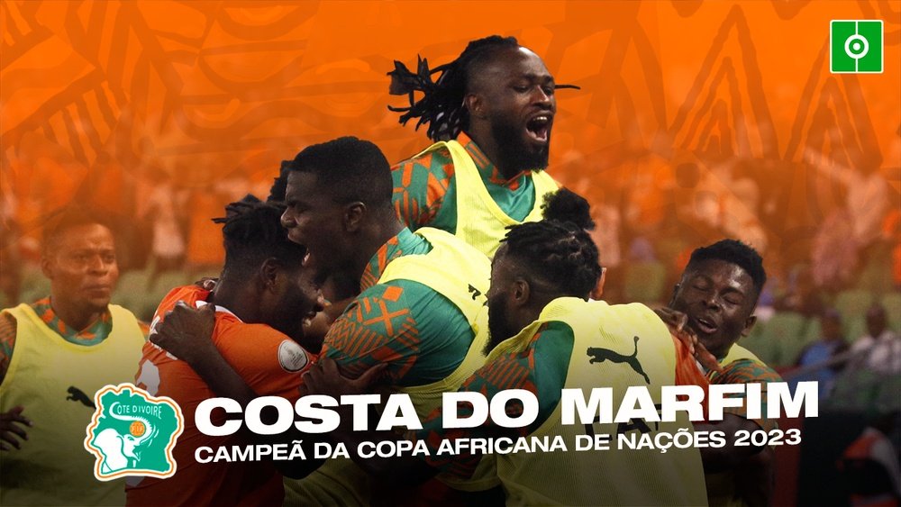 A Costa do Marfim é campeã da CAN 2023. BeSoccer