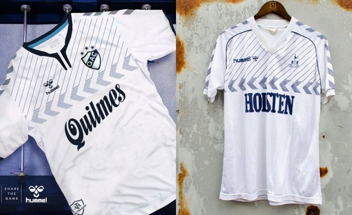 Hummel reprend un design de Tottenham pour le club de Quilmes !