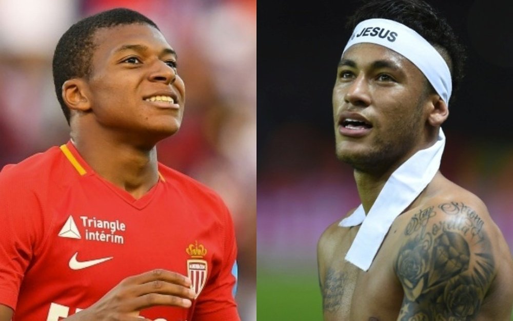 Mbappe and Neymar are set to link up in the French capital. EFE/AFP/BeSoccer