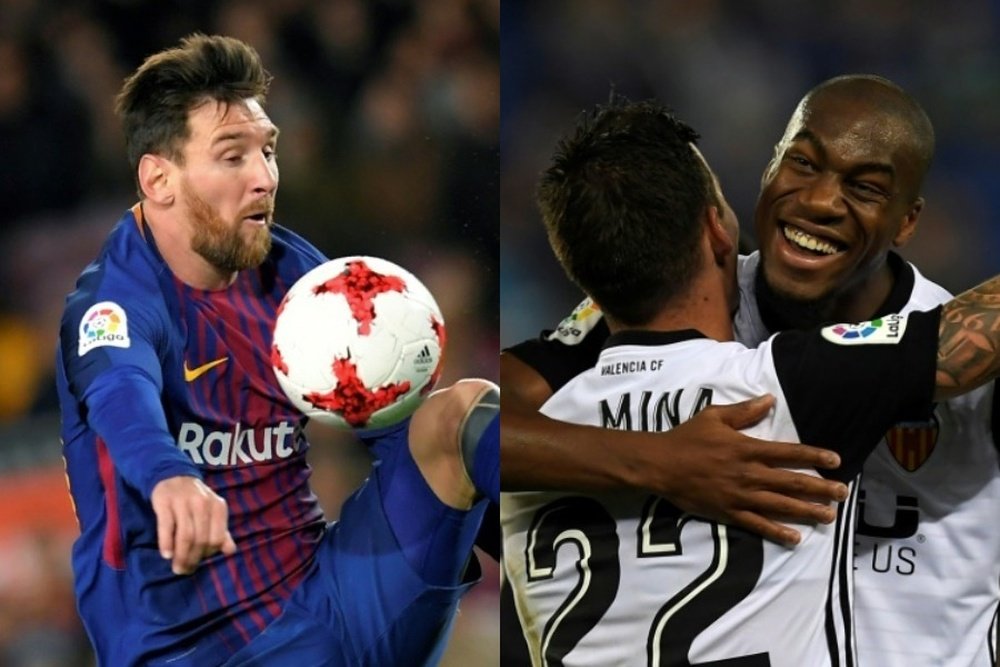 Messi y Kondogbia lo juegan todo. AFP