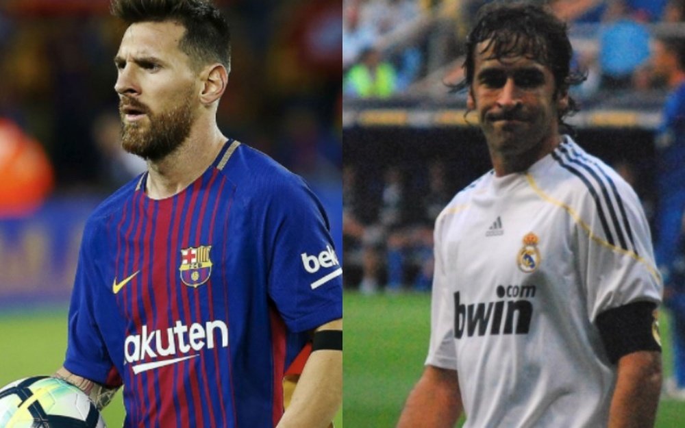 Messi et Raúl, deux grands buteurs de La Liga. BeSoccer