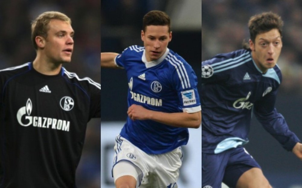 Neuer, Draxler et Ozil. AFP