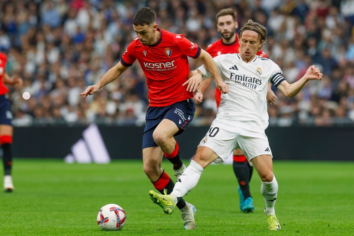El Madrid pide a LaLiga jugar ante Osasuna el 29 de octubre. EFE/Javier Lizón