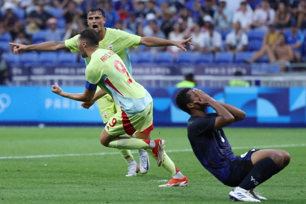Abel Ruiz highlighted Spain's improvement at the Olympics. EFE