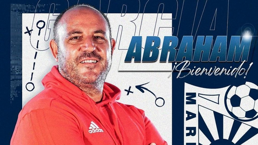 Abraham García, nuevo entrenador del Marbella. Twitter/MarbellaFC