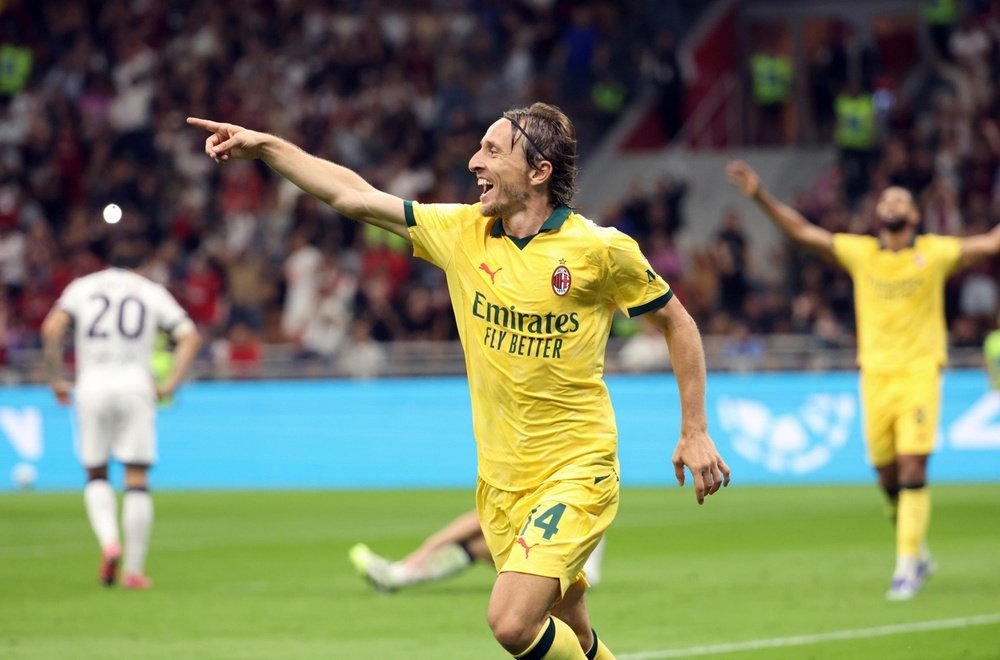 Modric has already cemented himself as a key figure in Allegri's starting XI. EFE
