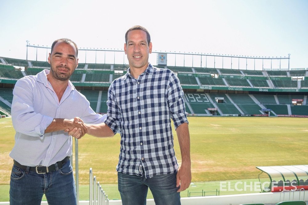 Acciari, nuevo entrenador del Elche Ilicitano. ElcheCF