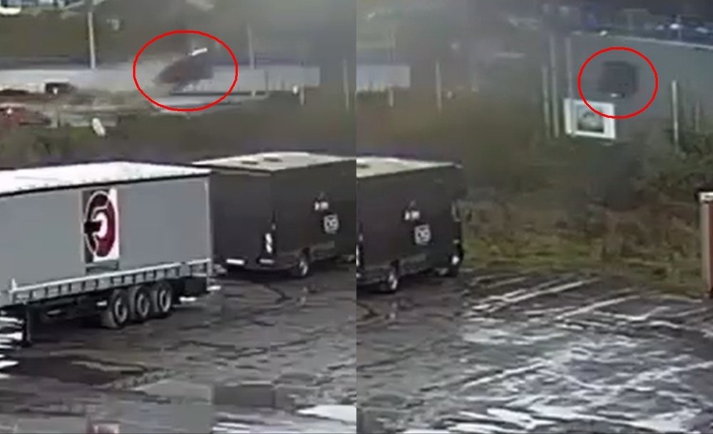 Un joueur belge victime d'un accident de voiture. Captures/Twitter/nunuvi7