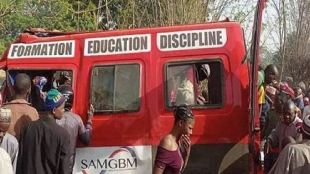 Trágico accidente de un autobús en Guinea. Instagram/Foot_224