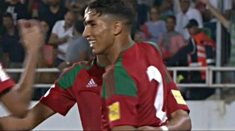 Marruecos recibirá primas por su clasificación a la fase final del Mundial. Twitter