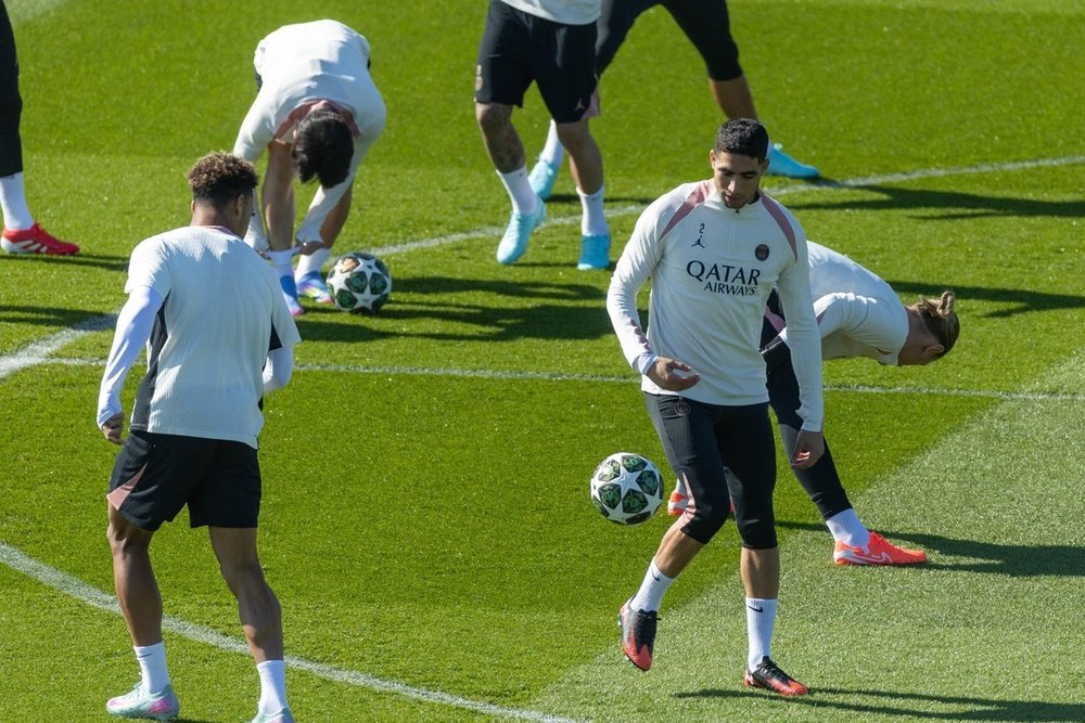 La liste des convoqués du PSG. EFE