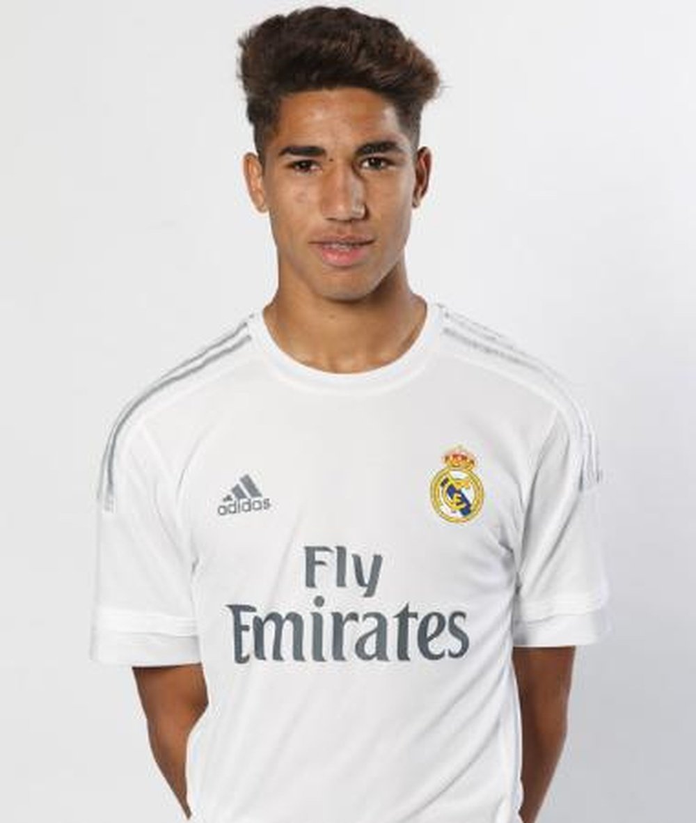 Achraf Hakimi, afectado por la sanción FIFA. RealMadrid