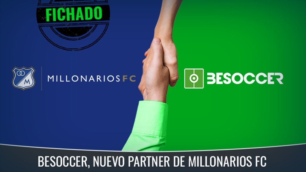 BeSoccer y Millonarios firmaron un acuerdo histórico. BeSoccer