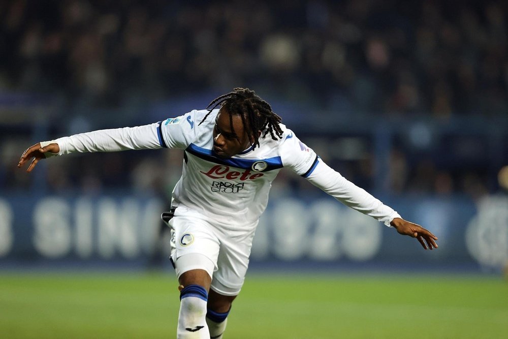 Lookman made it clear that he is willing to wear the Inter shirt. EFE