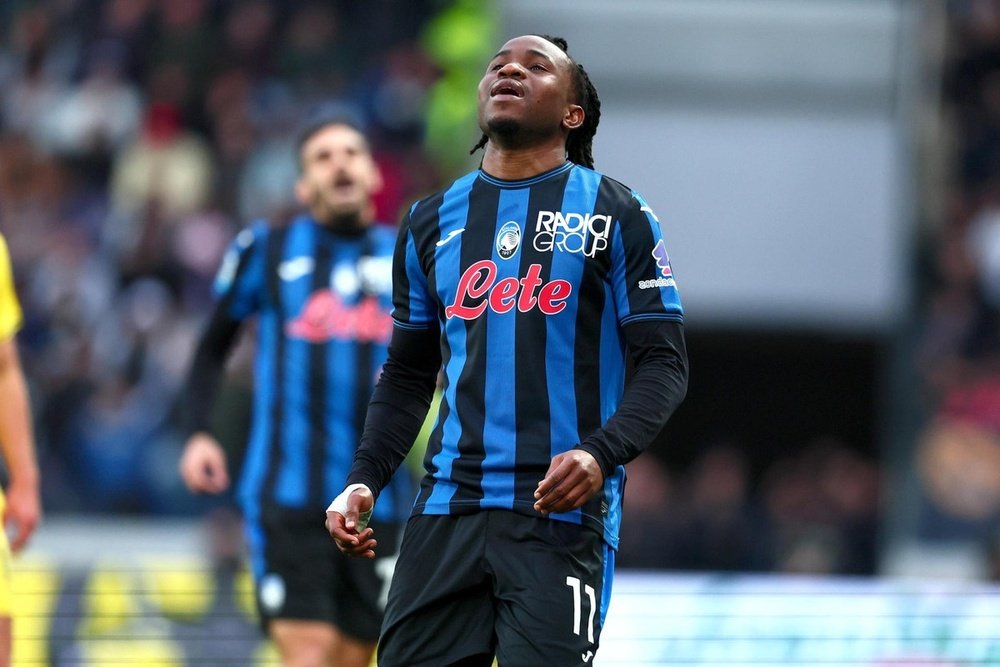Lookman played a pivotal role in Atalanta's European triumph. EFE