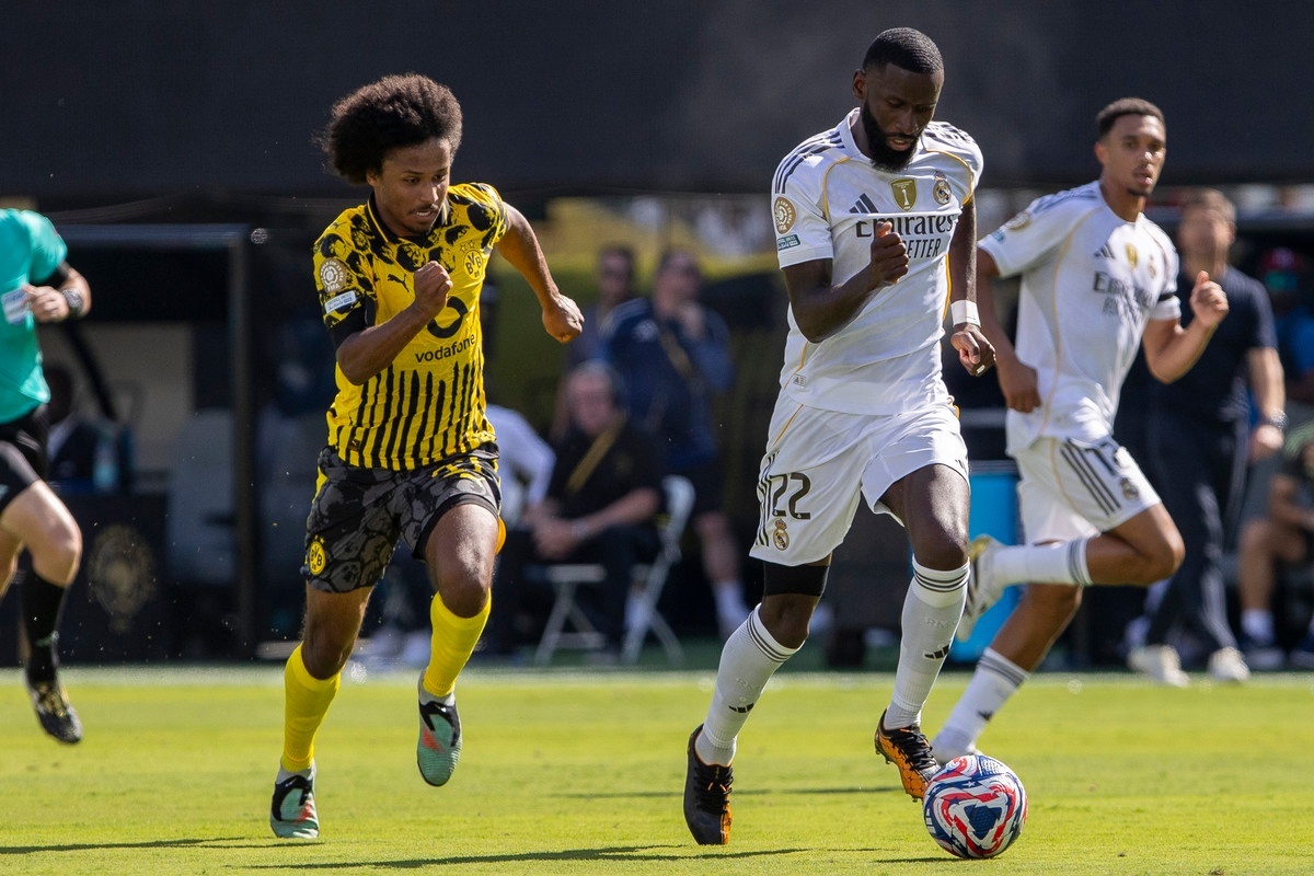 Rüdiger Real Madrid Borussia Dortmund