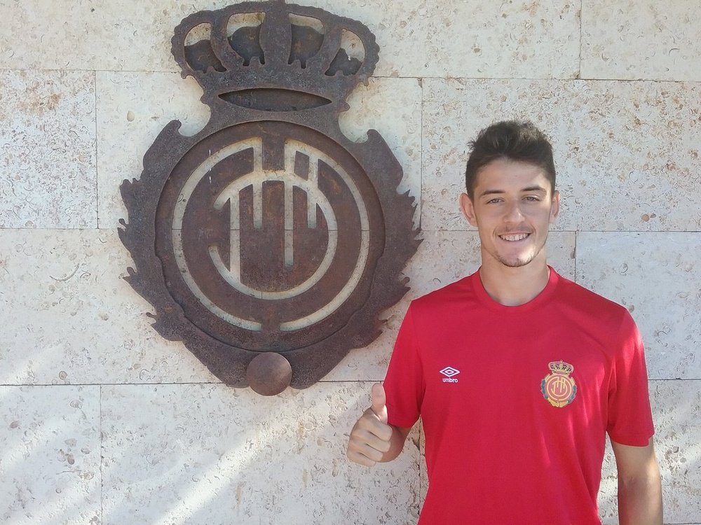 Adrián Dalmau, nuevo jugador del Mallorca. RCDMallorca