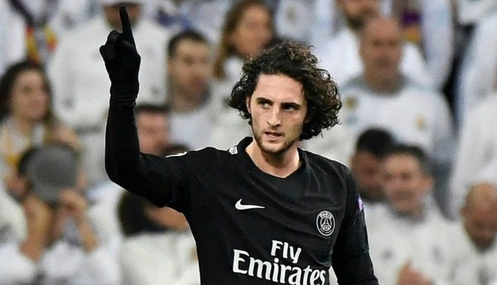 Rabiot, one of Eriksen's possible replacements. EFE