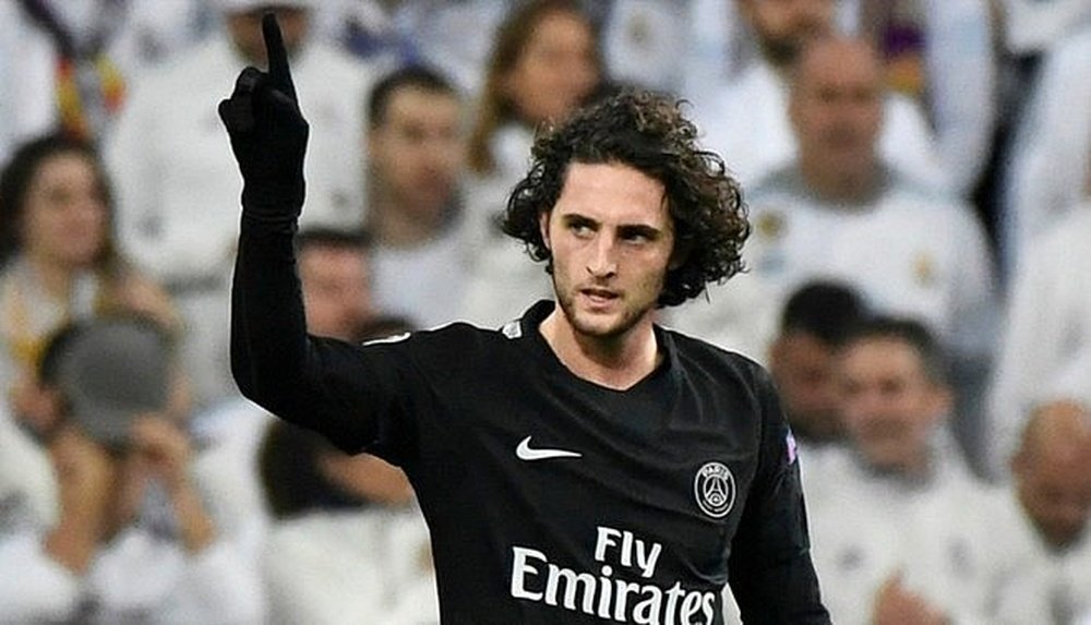 Adrien Rabiot veut filer à l’anglaise. EFE