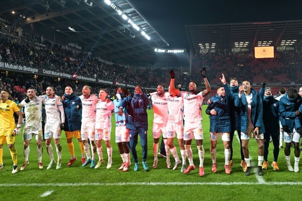 Affiche Marseille-Lille, le PSG face à un Petit Poucet. AFP
