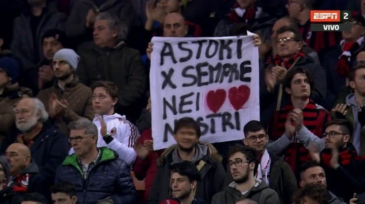 'Always in our hearts' - the San Siro's tribute to Astori