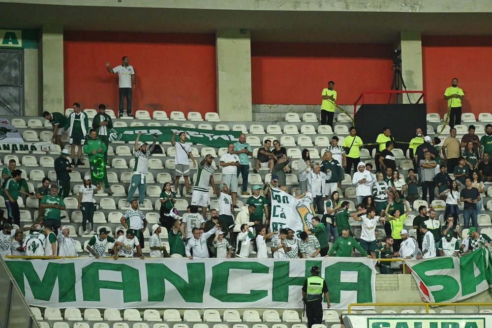 Palmeiras se venga de Corinthians. EFE/Archivo
