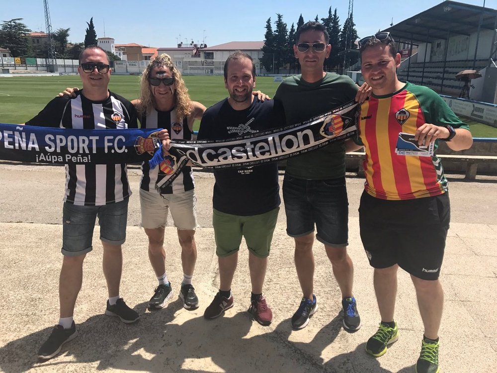 El gesto de deportividad del Peña Sport con el Castellón se ha vuelto viral. Twitter/Pepote43